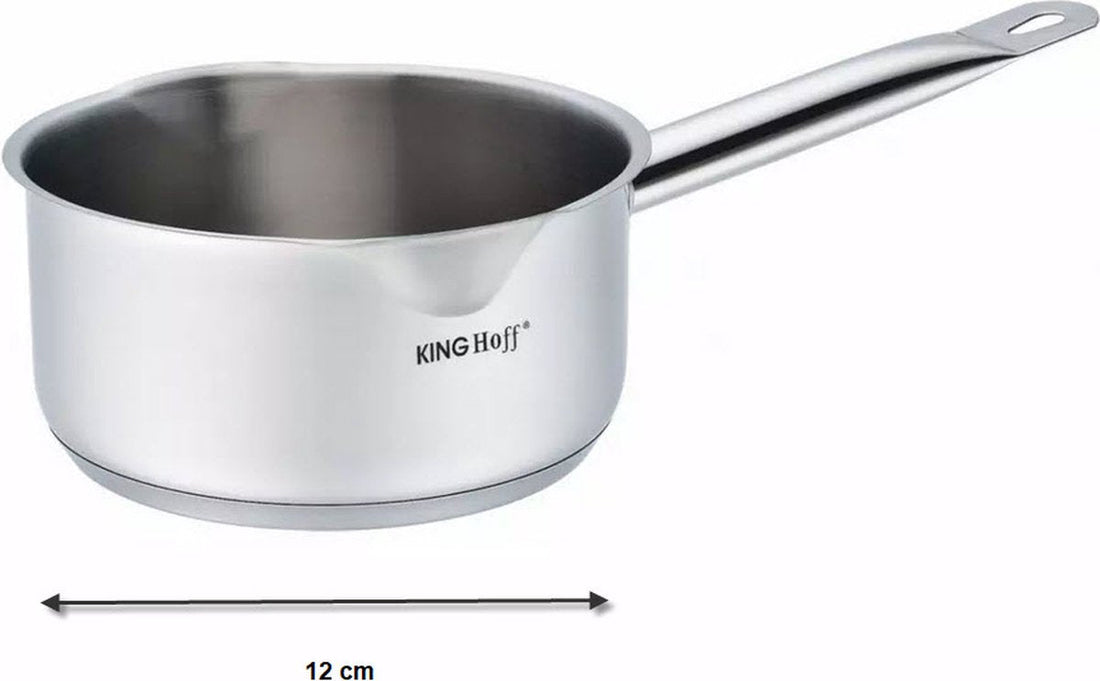 Kinghoff 1123 saucepan - Ø12 cm - stainless steel - all heat sources
