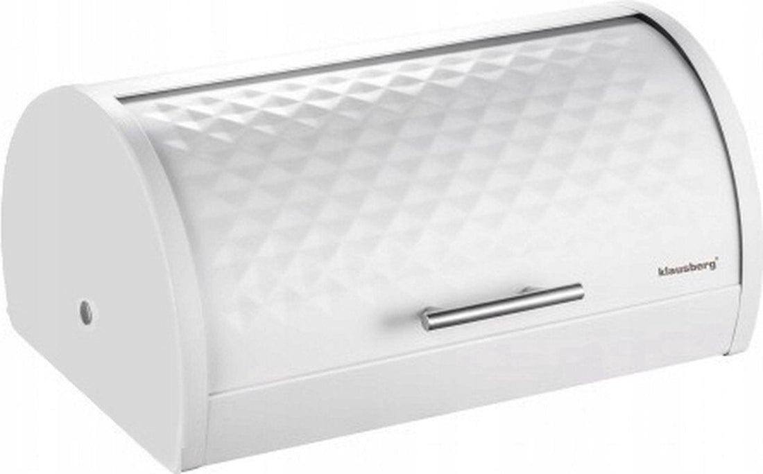 Klausberg 7518 - Bread bin - diamond - white
