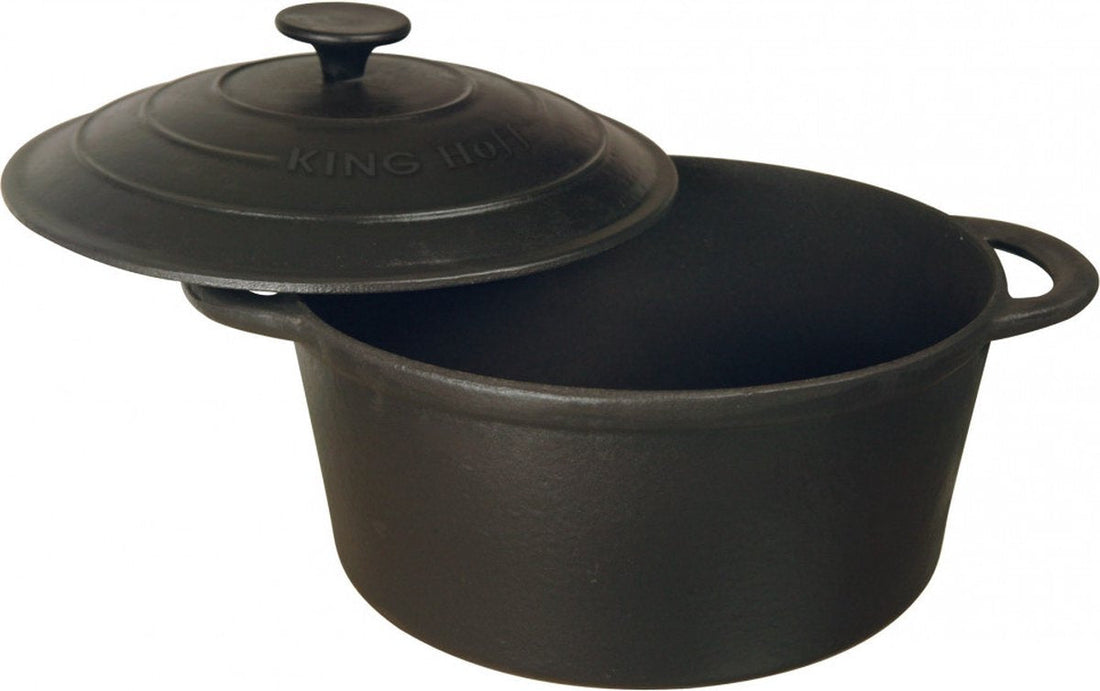 Kinghoff 2254 saucepan - Ø 24 cm - cast iron - all heat sources
