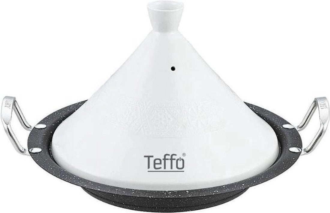 Teffo Tagine 30cm White - Black