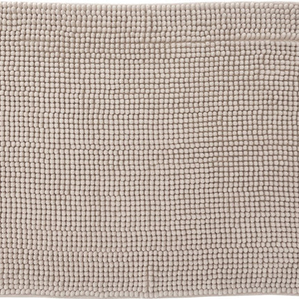 Atmosphera Badkamer kleedje/badmat voor de vloer - 50 x 80 cm - beige