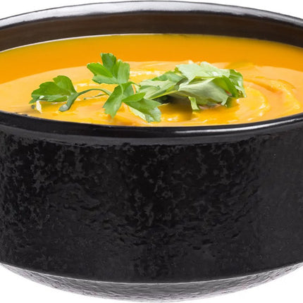 Secret de Gourmet Suppenschalen/Servierschalen - Loft - Keramik - D15 x H7 cm - anthrazit - Stapelbar
