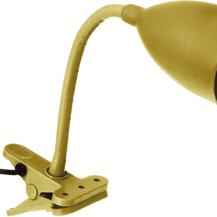Atmosphera Klemmleuchte Schreibtischlampe - Design Light Classic - ockergelb - H43 cm - Leselampe