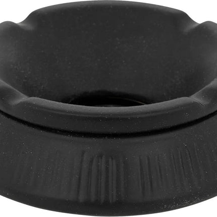 Atmosphera Keramische Asbak - Ø13xH6cm - Zwart