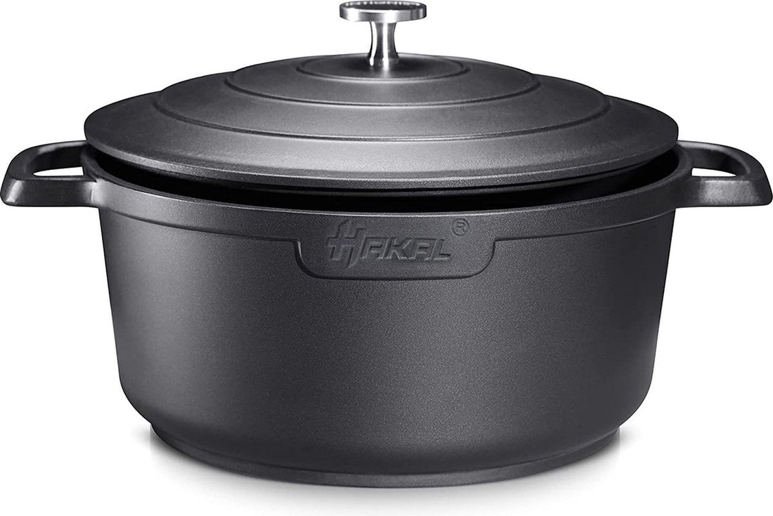 Hakal deep casserole dish with ergonomic handles - 4.5 L, 24 cm oven-safe pot