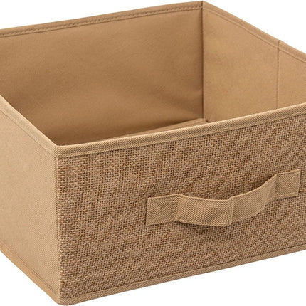 5Five Brauner Korb Jute – 31 x 31 x 15 cm (M)