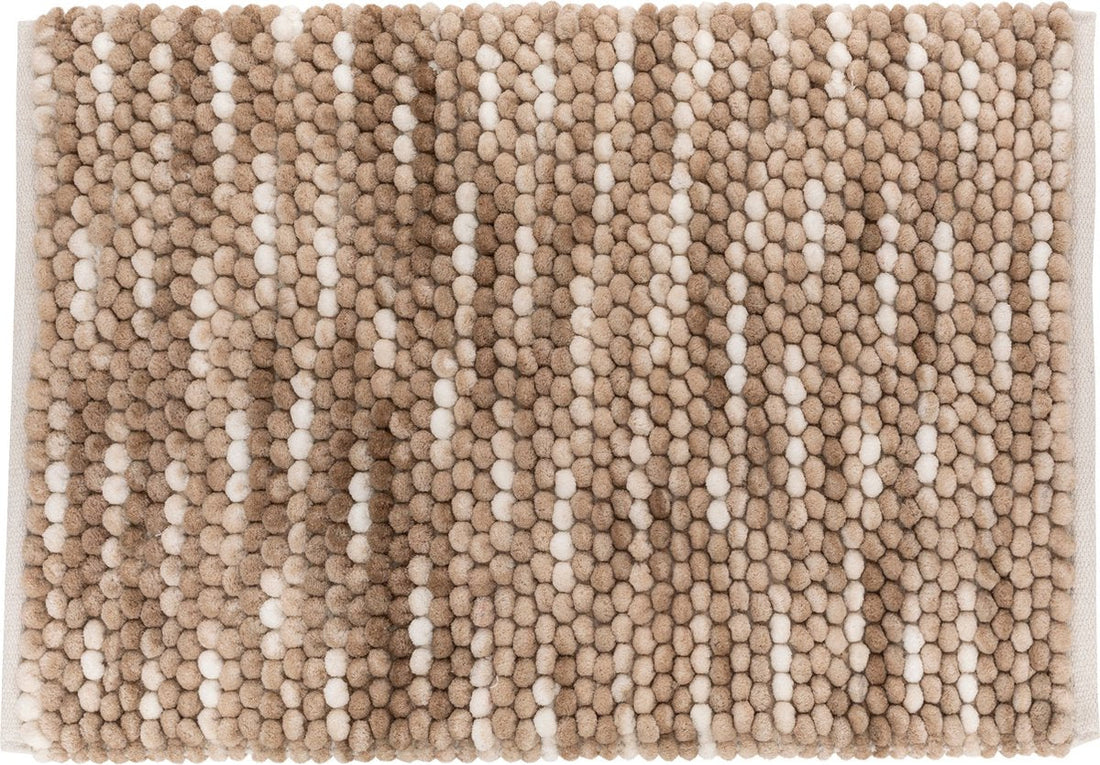 Tapis de bain en coton 5Five - 50 x 70 cm - Extra doux - Marron