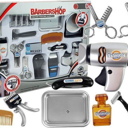 Barbershop speelgoed kapper set met föhn, tondeuse en accessoires - Voor jongens en meisjes - Speelgoed kapperset - Vanaf 3 jaar