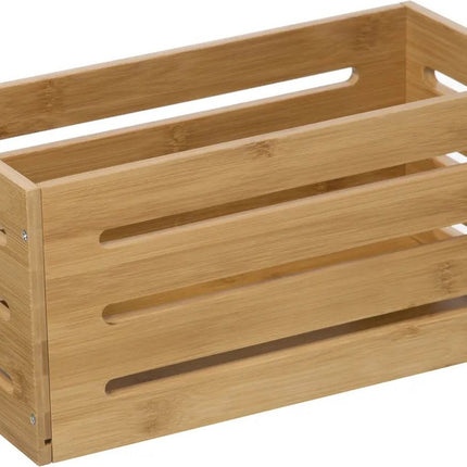 5Five Obstkisten Aufbewahrungsbox – offene Struktur – hellbraun – Holz – L31 x B15 x H15 cm – Dekoration Haus und Garten – Kisten/Kästchen