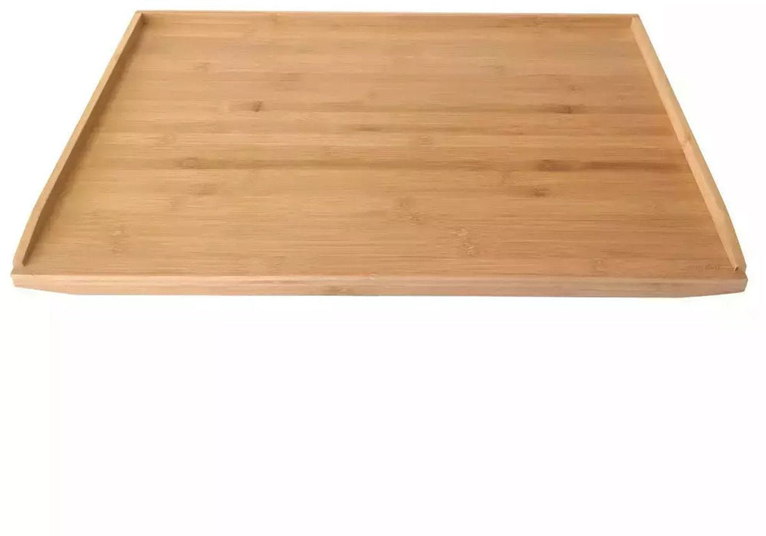 Kinghoff KH-1683 bamboe snijplank met opstaande rand – 55 x 43 cm, deegplank