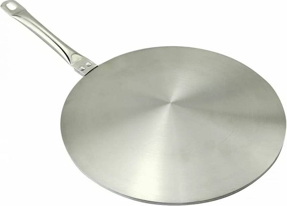 Kinghoff 1697 inductie adapter 14,5 cm – RVS adapterplaat voor alle pannen