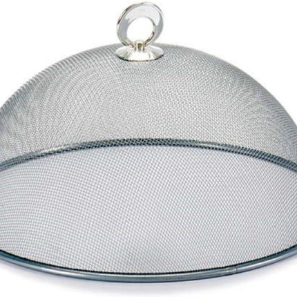 Vliegenkap/voedselkap voor voedsel van metaal 30 cm - Eten/voedsel beschermen tegen ongedierte - Afdekkappen