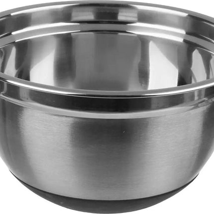 Rührschüssel/Salatschüssel Edelstahl mit Antirutschboden - 2,5L - Küchenutensilien - Servierschalen/Salatschalen