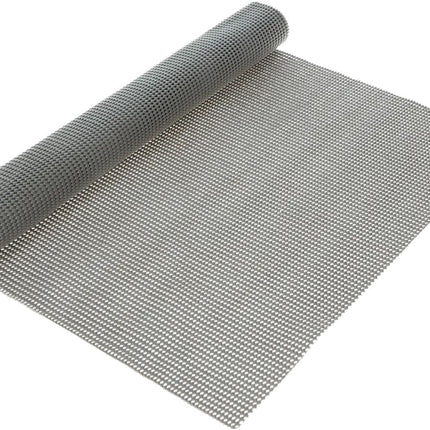 5Five Antirutschmatte - grau - 50 x 150 cm - Badematten - Unterlegmatte/Teppich