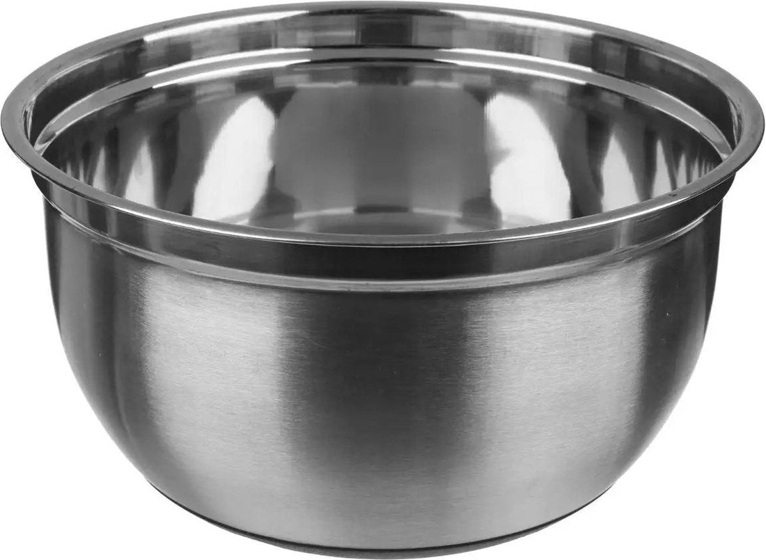 Secret de Gourmet Bol à mélanger - Inox - antidérapant - 4,5 litres - Saladier