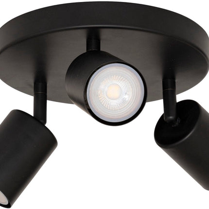 Atmosphera Vico Deckenleuchte - Ø20xH14cm - Schwarz