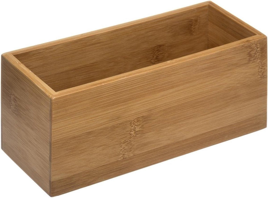 5Five sieraden- en make-up houder van bamboe – organizer box 23 x 9,5 cm