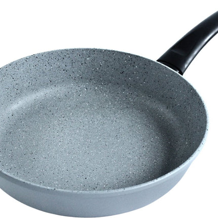 Brizoll MOSAIC Series - Aluminium Koekenpan Ø28 cm met Antiaanbaklaag - Grijs - Soft-Touch