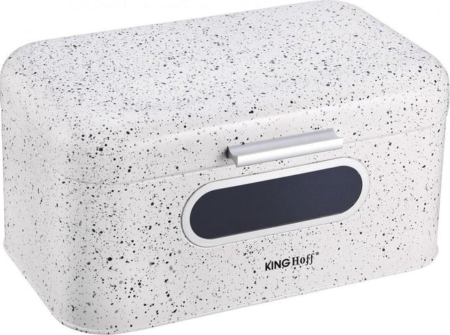 Kinghoff 1079 - Brotkasten - weiß - 30 x 19.5 x 15.8 cm