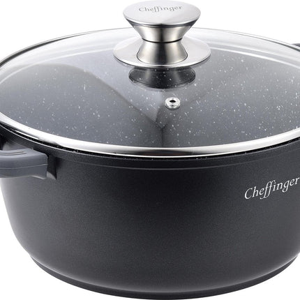 Cheffinger 28cm Kookpot / Braadpan - CF-DC28