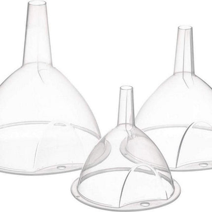 Trichter Secret de Gourmet Transparent Kunststoff (3-teilig)