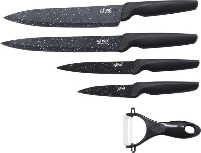 Messen Set Secret de Gourmet Schiller Keramisch 5 Onderdelen