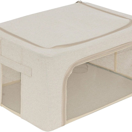 Bettdecken-Aufbewahrungstasche groß Five® - Dressy+ - Beige - Faltbar