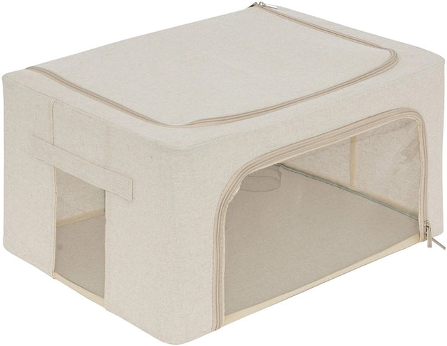 Bettdecken-Aufbewahrungstasche groß Five® - Dressy+ - Beige - Faltbar