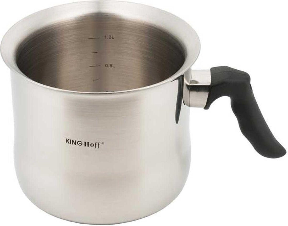 Pot à lait Kinghoff 1L - Acier inoxydable