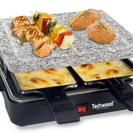 Techwood Steengrill- en Racletteset TRA-47P 2-in-1