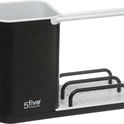 5Five Spülbecken Organizer 4 in 1 - Black Neo