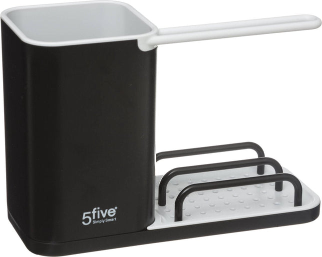 5Five Spülbecken Organizer 4 in 1 - Black Neo