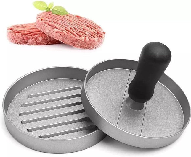 myHousehold - Professionelle Hamburgerpresse - Edelstahl - Antihaftbeschichtung - Hamburgermacher - Hamburgerpresse