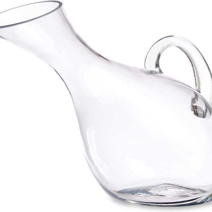 Arte Regal Wijn karaf / decanteer schenkkan - glas - 1,5 liter - 15 x 28 cm - wijn laten luchten