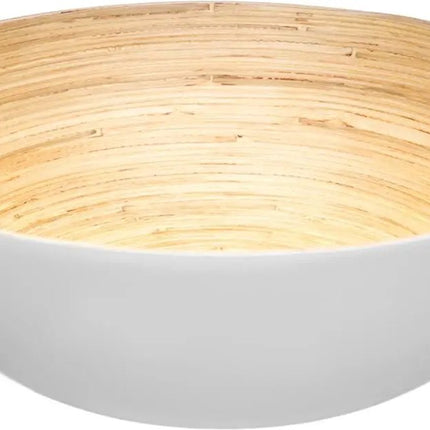 Salatschüssel/Servierschale – Bambus – D30/H10 cm