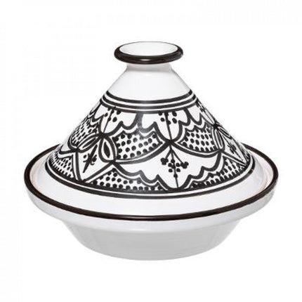Tajine schwarz & weiß Ø 27 cm