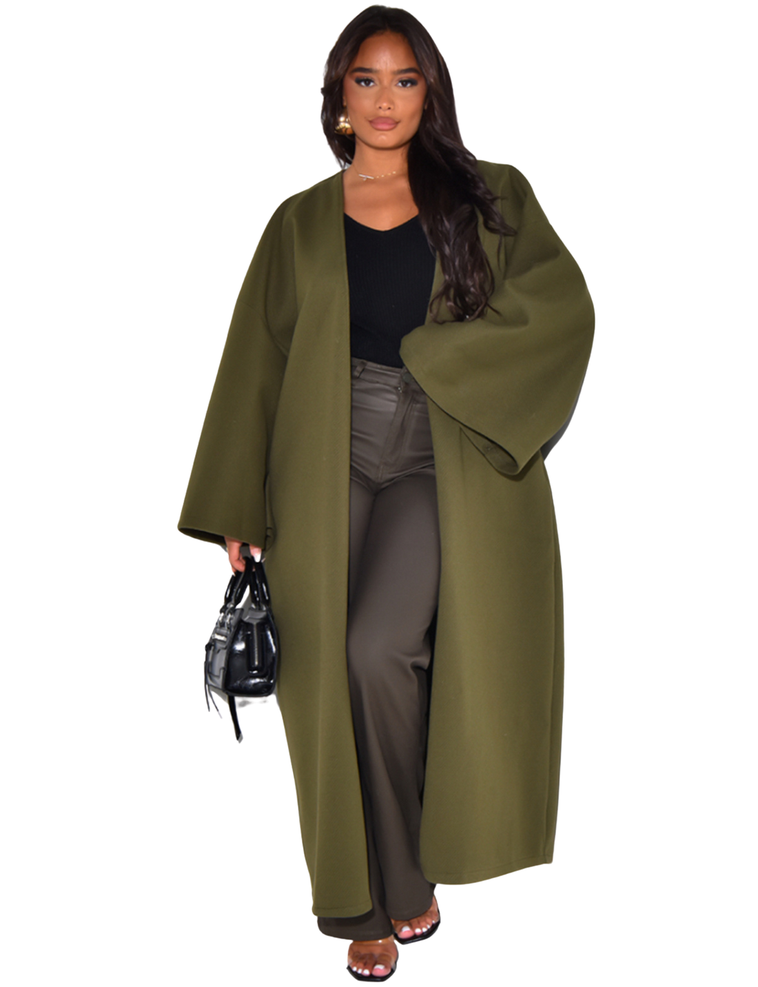 Oversized long coat
