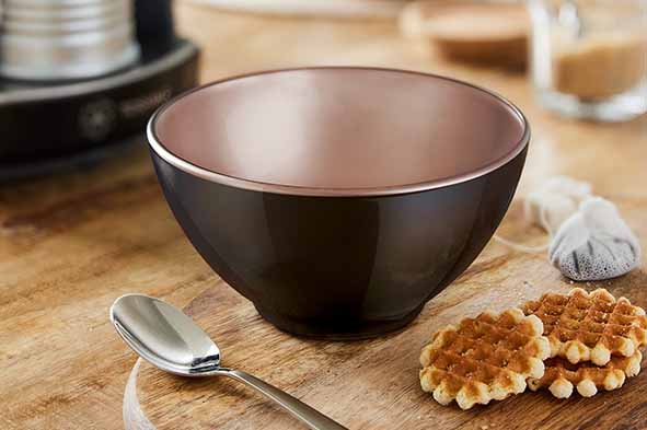 FLASHY soup bowl black 50 cl