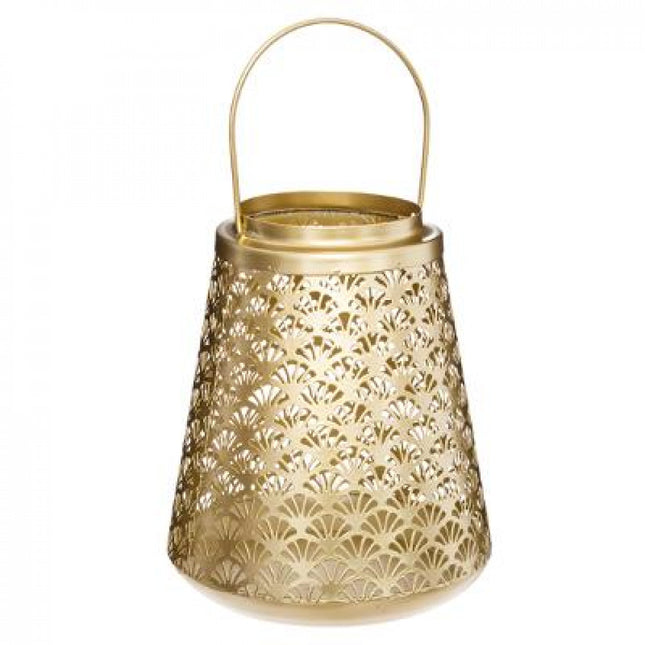 Metalloptik Laterne 19,5cm