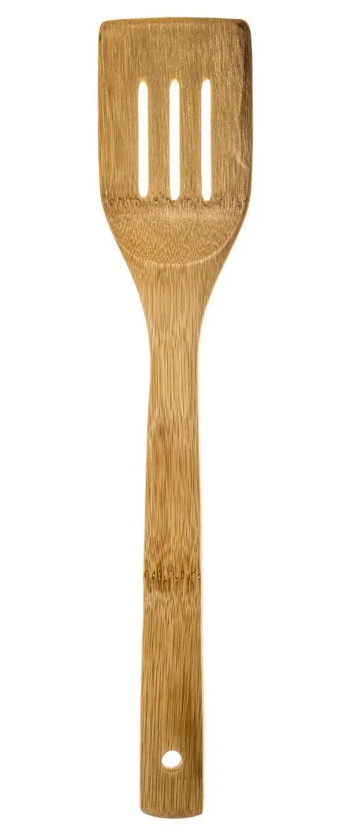 4-piece bamboo cutlery set with bamboo holder