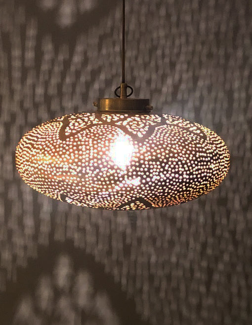 Oriental filigree pendant lamp Marrakech XL