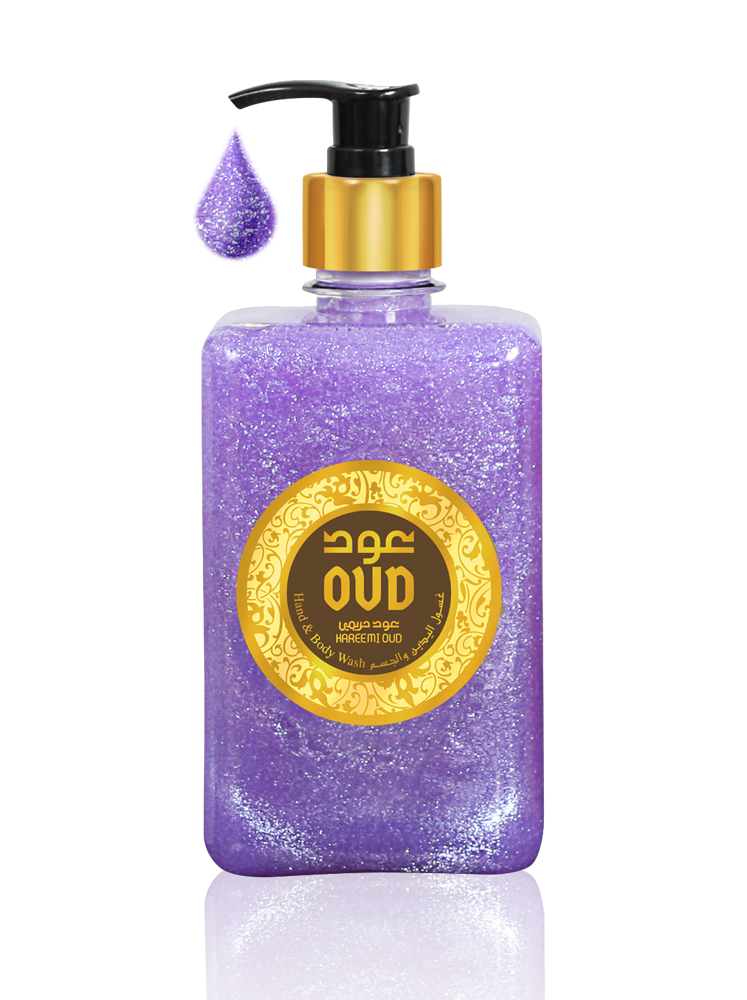 Hareemi Oud Gel Douche Corps et Mains 500 ml