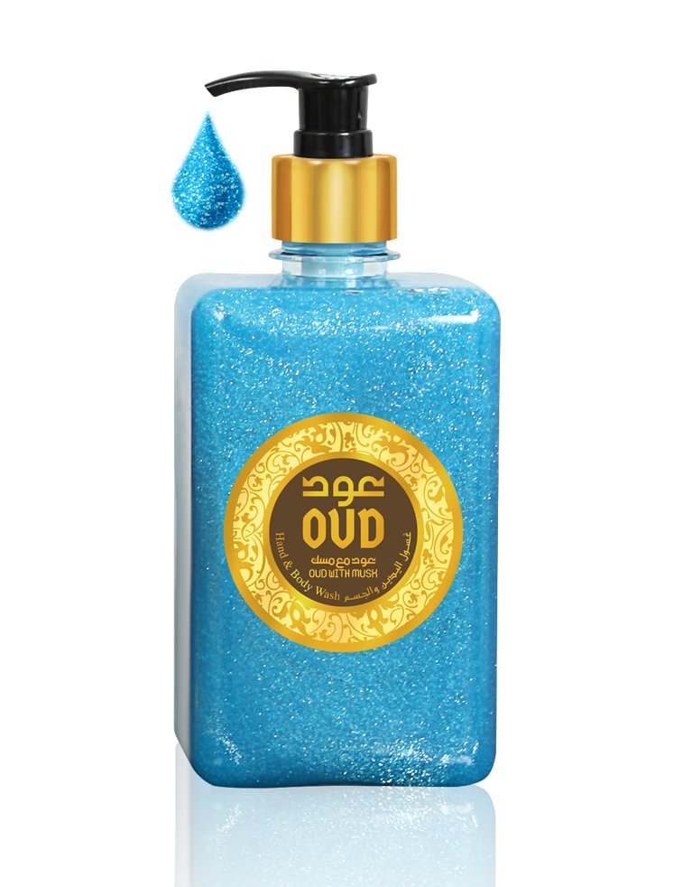 Oudh et Musc Gel Nettoyant Mains & Corps 500 ml