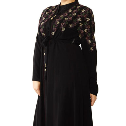 Bescheidene bestickte Abaya
