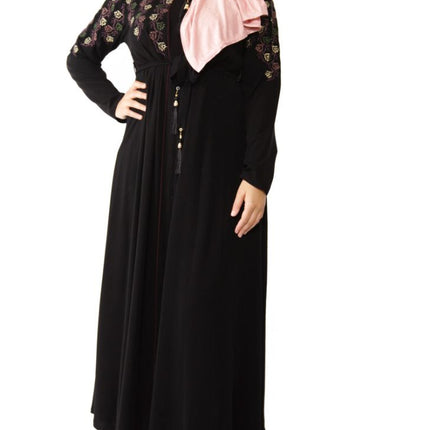 Bescheidene bestickte Abaya