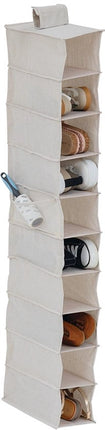 Kledingkast hang organizer 10-vaks Five® - Dressy+ - Beige