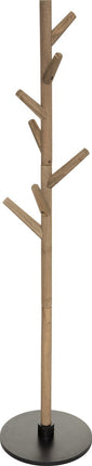 Atmosphera Garderobenständer Wildholz D39xH178cm - 7 Haken