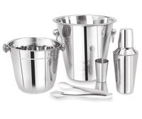Kinghoff 1389 - 5-teiliges Barkeeper-Set - Cocktailmixer