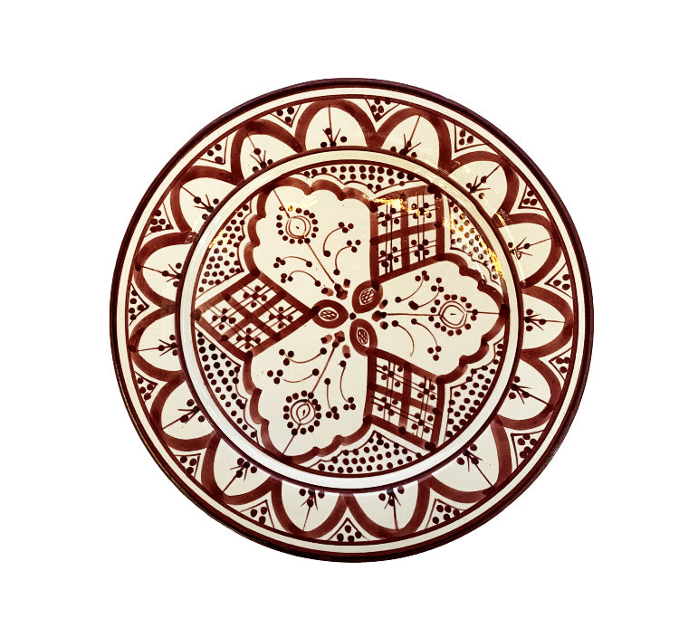 Moroccan plate Agadir Ø25