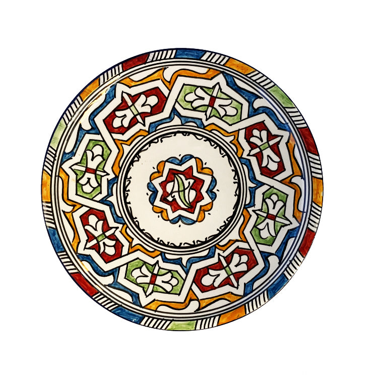 Moroccan Fes plate Ø25